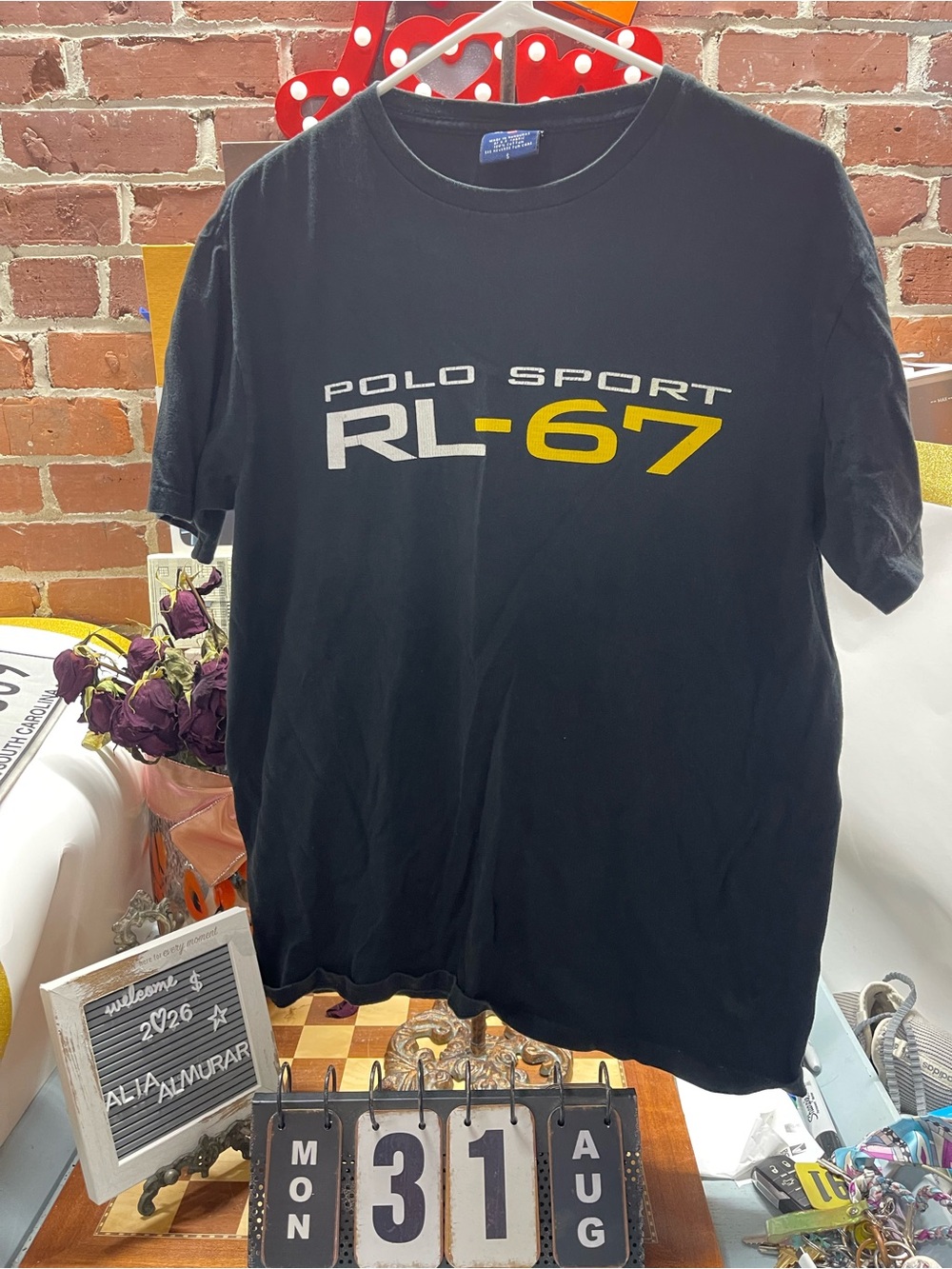 1990s Polo Sport Ralph Lauren RL-67 black